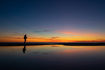 silhouette of a person
