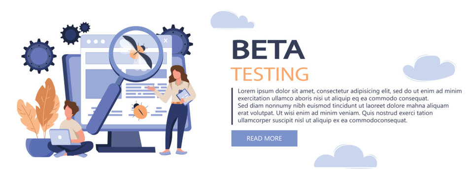 Customer experience abstract concept vector banner. Project delivery, beta testing, user guide, software development, new product launch, technical guide, helpdesk abstract metaphor