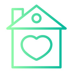 home gradient icon