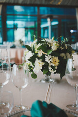 wedding reception table