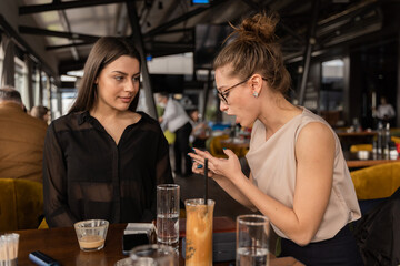 Serious talk about their business plans and ideas