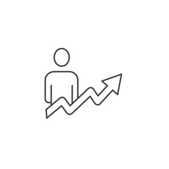Personal improvement icons  symbol vector elements for infographic web
