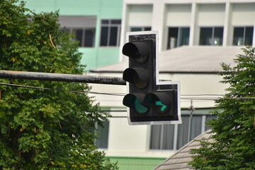 traffic light on the street