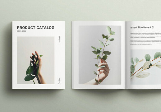 Catalog Lookbook Layout