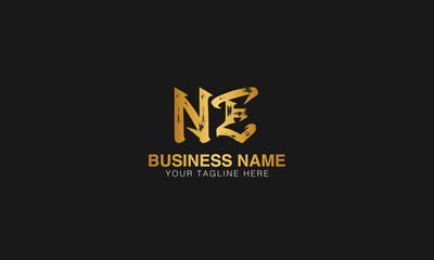 NE initial logo | initial based abstract modern minimal creative logo, vector template image. luxury logotype logo, real estate homie logo. typography logo. initials logo.