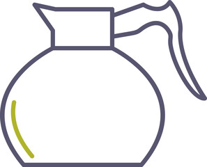 Coffee Pot Vector Icon