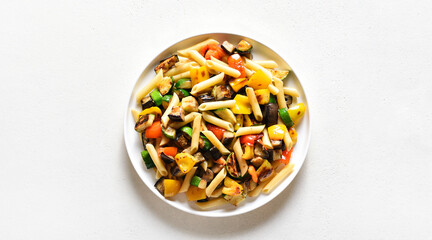 Ratatouille pasta salad