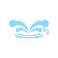 Obraz premium abstract splash water vector illustration