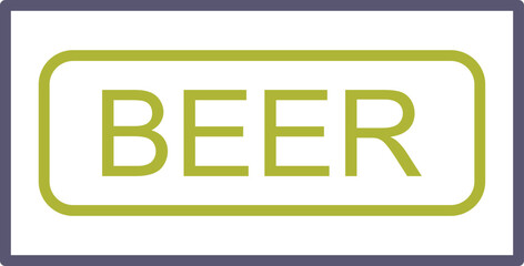 Beer Sign Icon