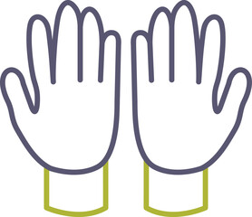 Gardening Gloves Icon