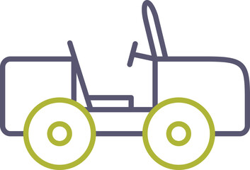 Safari Jeep Icon
