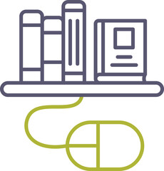 Digital Library Icon