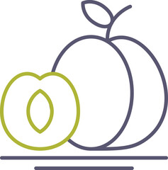 Apricot Icon