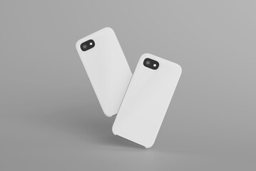 3d render phone case mockup for place or design, seamless, pattern