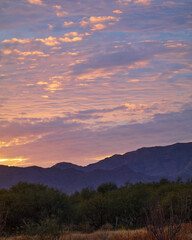 Atardecer en el rancho