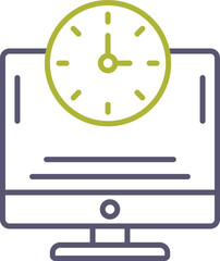 Online Time Icon