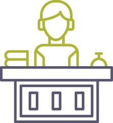 Office Reception Icon