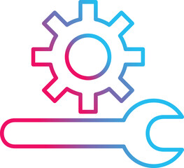 Unique Technical Support Vector Icon