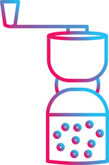 Coffee Grinder Vector Icon