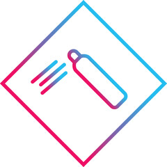 Pressurized Cylinder Vector Icon