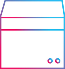 Obraz premium Unique Box Vector Icon