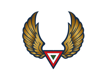 Escudo Fuerza Aérea Mexicana - obrazy, fototapety, plakaty