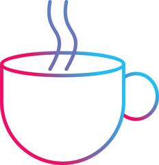 Hot Coffee Vector Icon