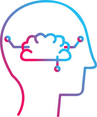 Thinking Vector Icon