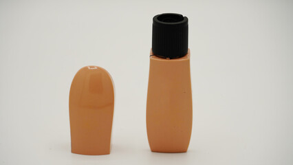 Makeup face Foundation image on whitebackground