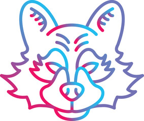 Raccoon Icon