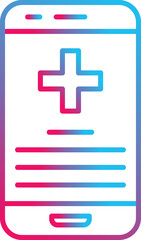 Obraz premium Smartphone Icon