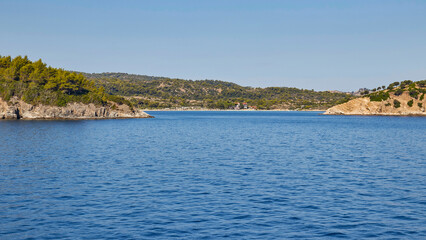Fototapeta premium Sailling in the aegean