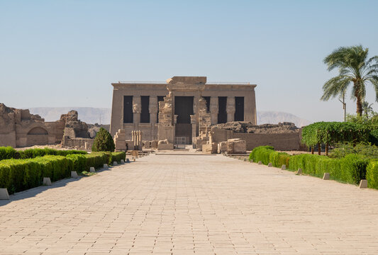 Temple of Dendera in Qena, Egypt