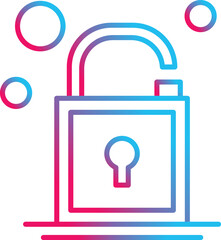 Open Lock Icon