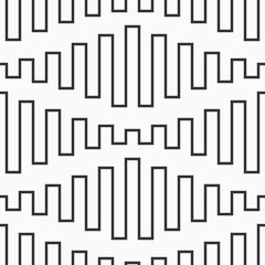 Abstract seamless vector pattern. Zigzag lines. Geometric texture. Geometric pattern. Black and white simple background.