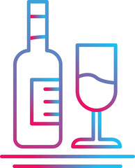 White Wine Icon