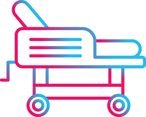 Hospital Bed Icon