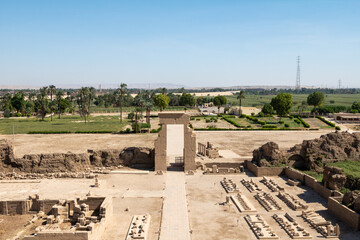 Temple of Dendera in Qena, Egypt