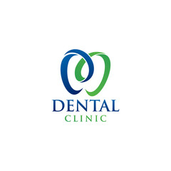 LETTER M DENTAL LOGO DESIGN