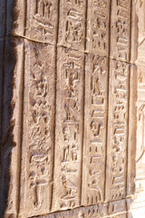 Temple of Dendera in Qena, Egypt
