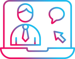 Online Interview Icon