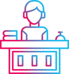Office Reception Icon