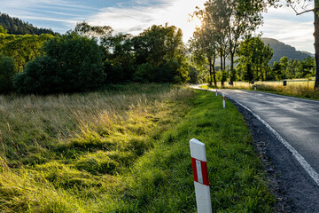 Droga w okolicach Wojcieszowa © Oktawian