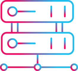 Obraz premium Server Icon