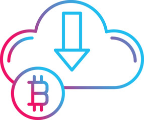 Obraz premium Down Arrow Icon