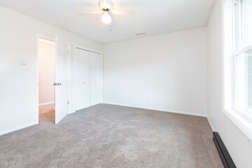 light and airy empty room