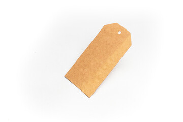 Paper label For offer text With White Background