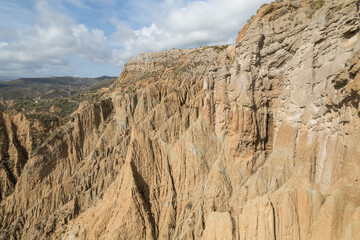 steep terrain in the south of Spain