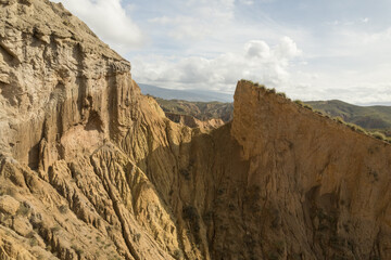 steep terrain in the south of Spain