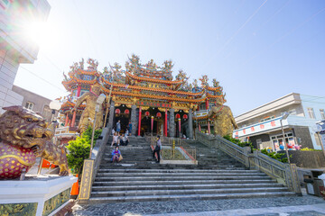 Fototapeta premium Zhuwan Dayi Temple in penghu of Taiwan